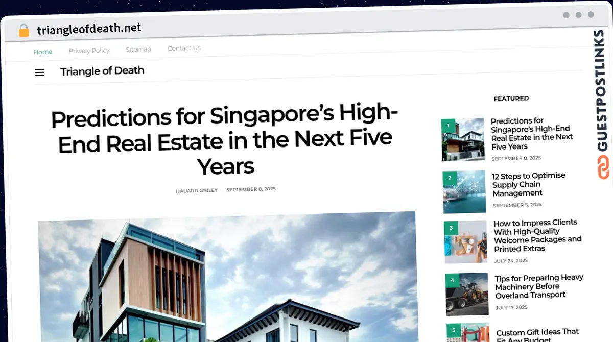 Publish Guest Post on triangleofdeath.net