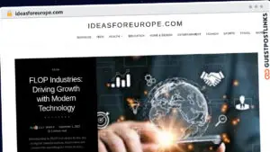 Publish Guest Post on ideasforeurope.com