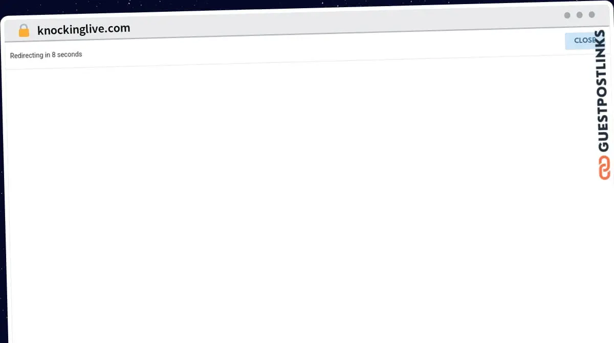Publish Guest Post on knockinglive.com