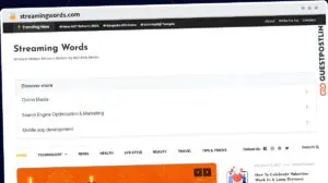Publish Guest Post on streamingwords.com