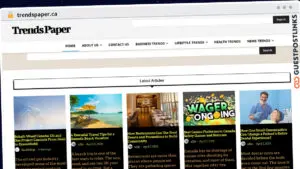 Publish Guest Post on trendspaper.ca