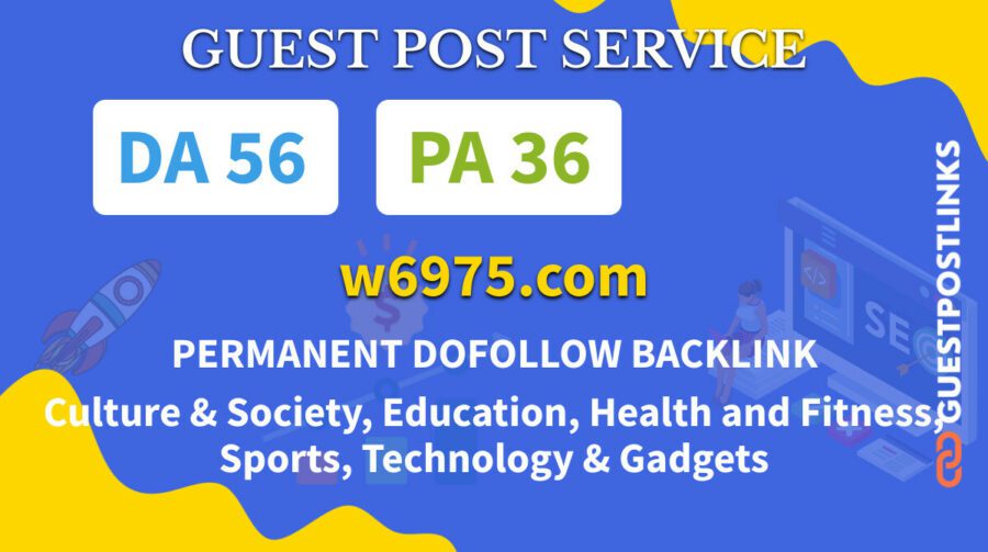 Buy Guest Post on w6975.com