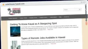 Publish Guest Post on cedarhouse-hawaii.com