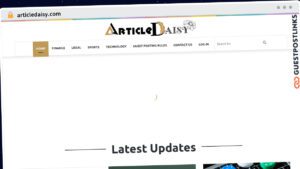 Publish Guest Post on articledaisy.com