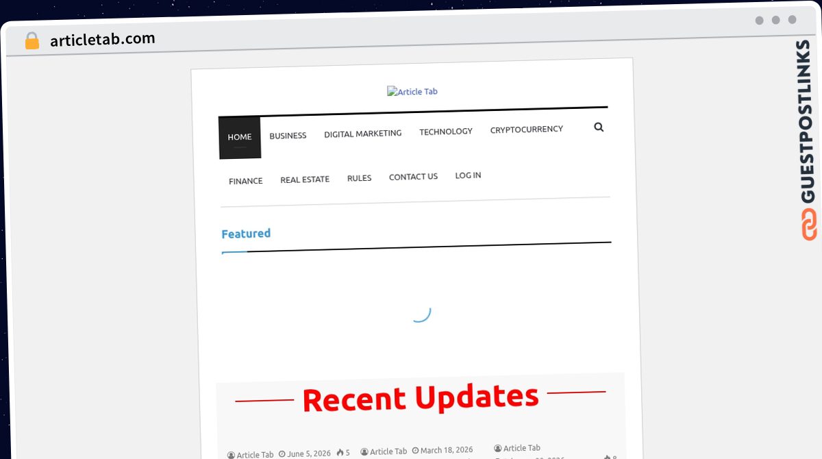 Publish Guest Post on articletab.com