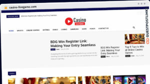 Publish Guest Post on casino-livegame.com