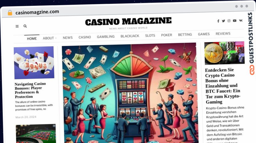 Publish Guest Post on casinomagzine.com