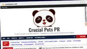 Publish Guest Post on crucialpets.com