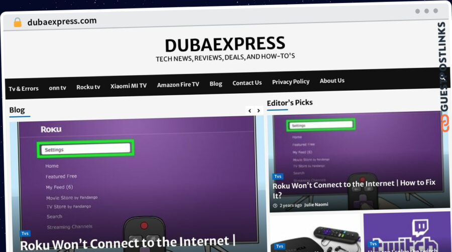 Publish Guest Post on dubaexpress.com