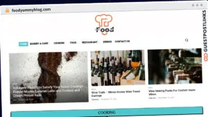 Publish Guest Post on foodyummyblog.com