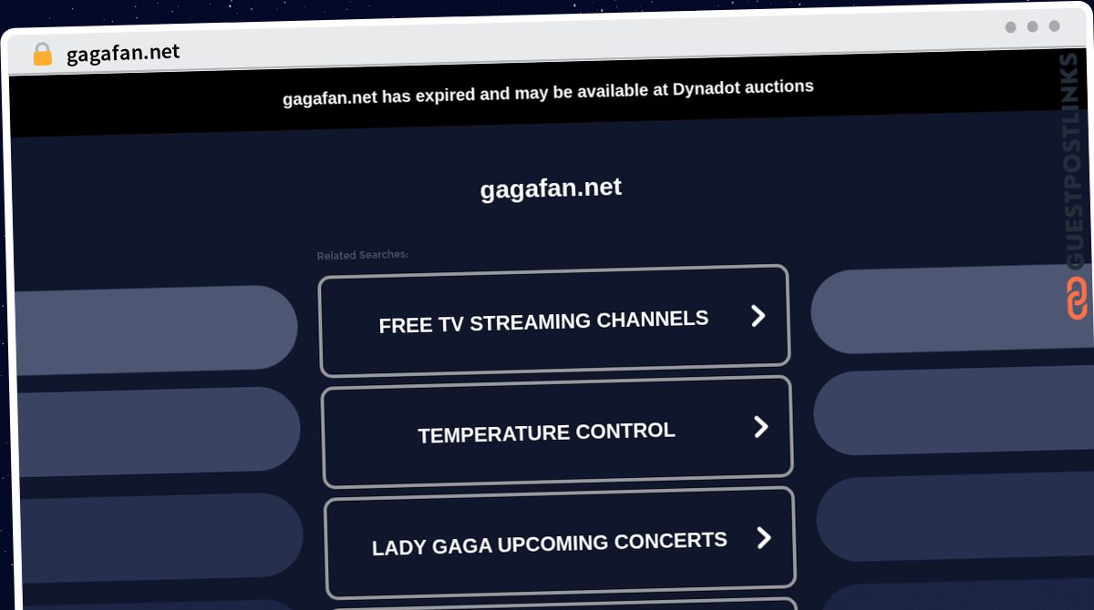 Publish Guest Post on gagafan.net