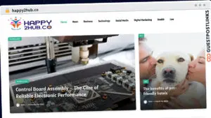 Publish Guest Post on happy2hub.co