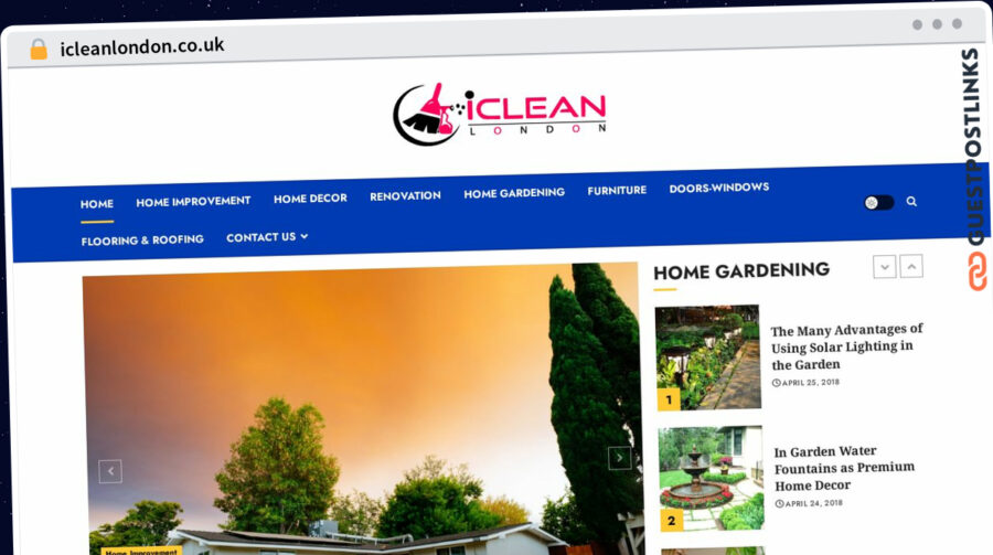 Publish Guest Post on icleanlondon.co.uk