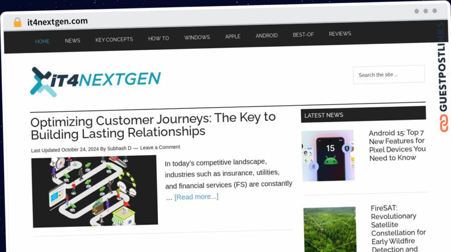 Publish Guest Post on it4nextgen.com