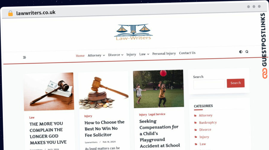 Publish Guest Post on lawwriters.co.uk