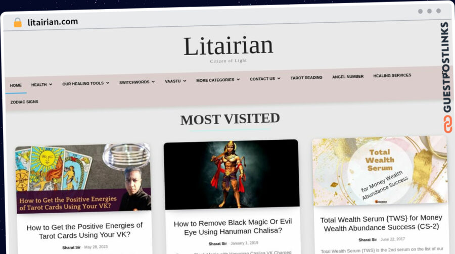 Publish Guest Post on litairian.com