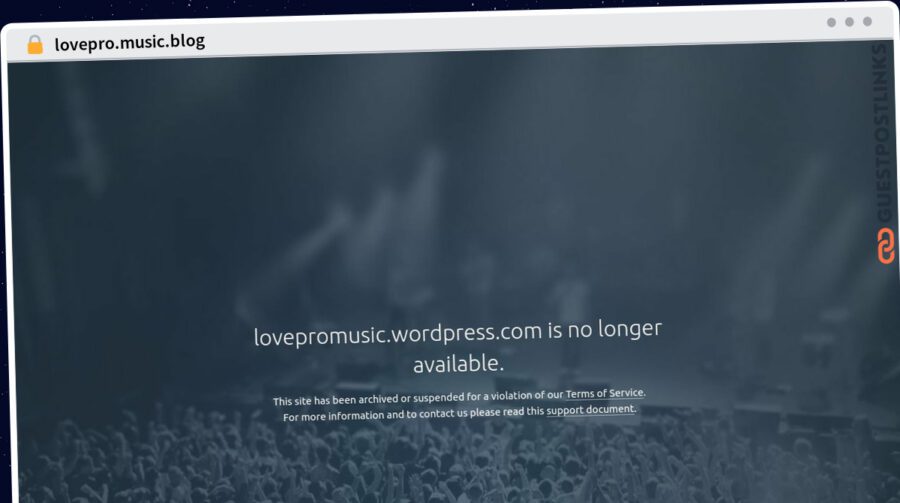 Publish Guest Post on lovepro.music.blog