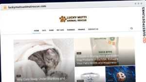 Publish Guest Post on luckymuttsanimalrescue.com