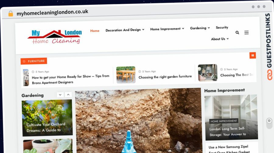 Publish Guest Post on myhomecleaninglondon.co.uk