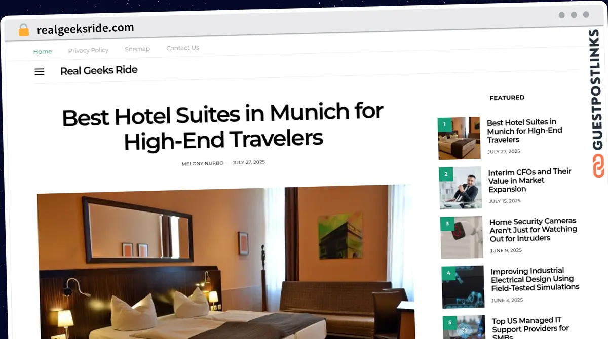 Publish Guest Post on realgeeksride.com