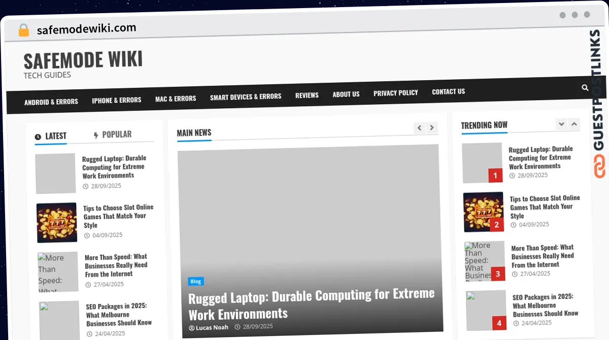Publish Guest Post on safemodewiki.com