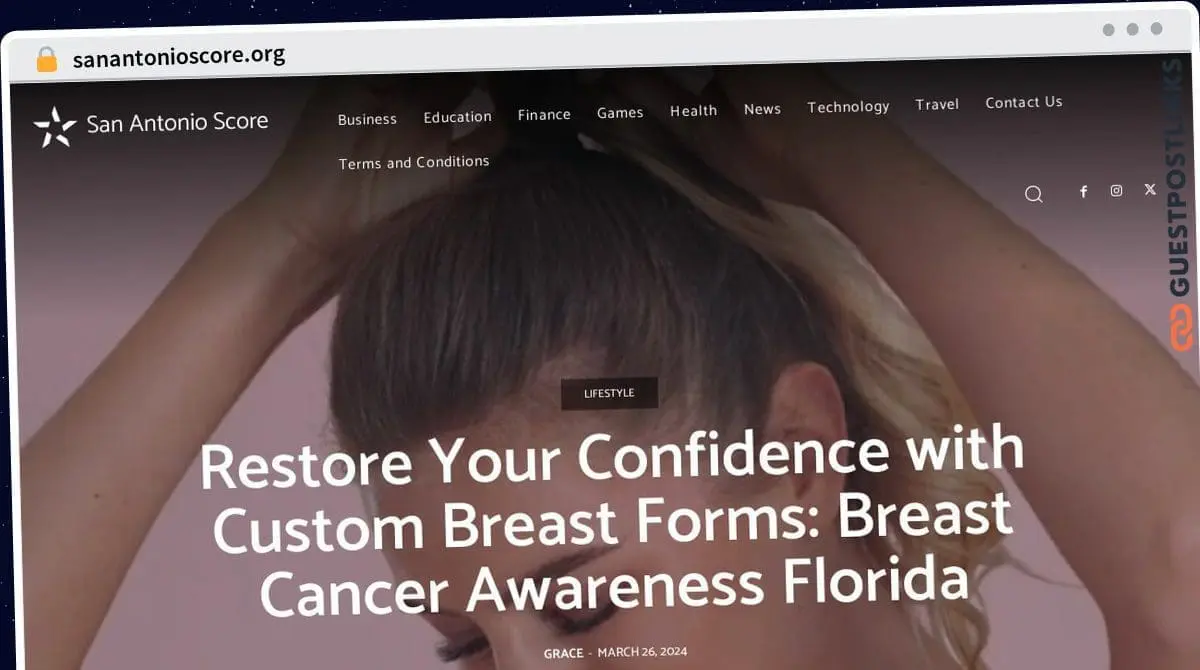Publish Guest Post on sanantonioscore.org