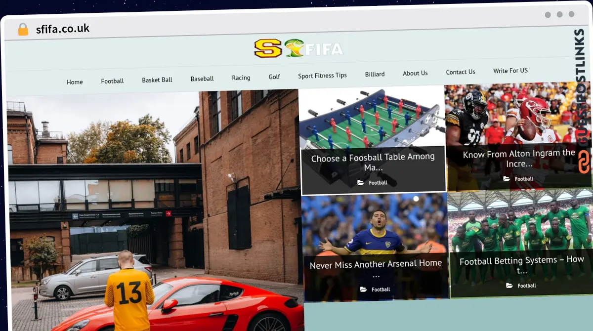 Publish Guest Post on sfifa.co.uk