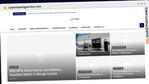 Publish Guest Post on slamcleaningservice.com