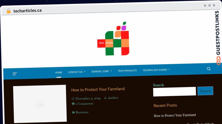 Publish Guest Post on techarticles.ca