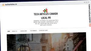 Publish Guest Post on techarticles.ca