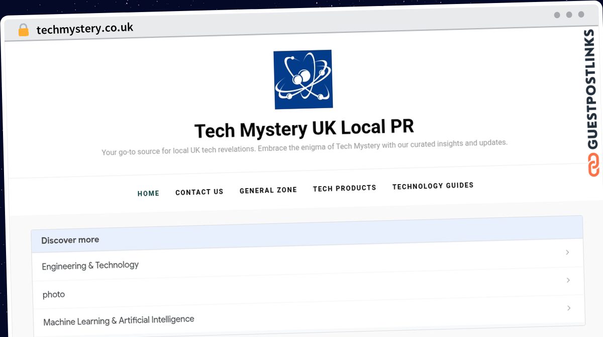 Publish Guest Post on techmystery.co.uk