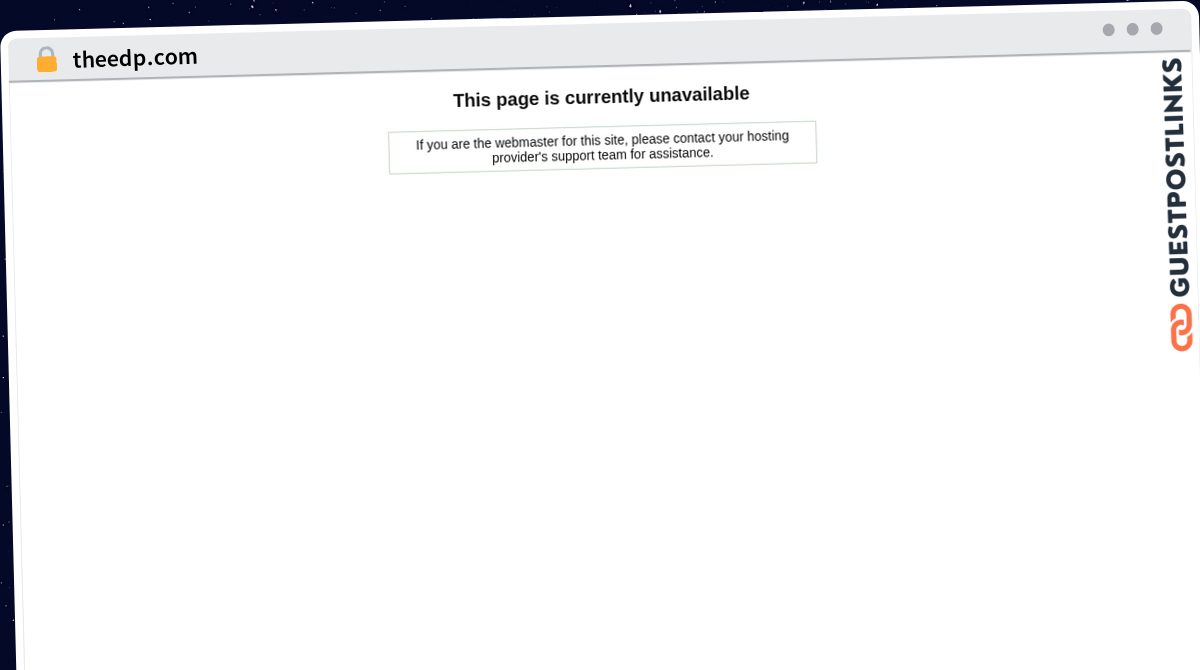 Publish Guest Post on theedp.com