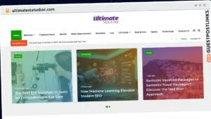 Publish Guest Post on ultimatestatusbar.com