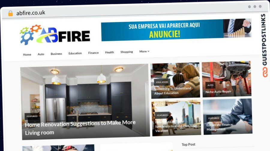 Publish Guest Post on abfire.co.uk
