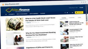 Publish Guest Post on bleu-finance.com