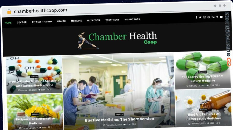 Publish Guest Post on chamberhealthcoop.com