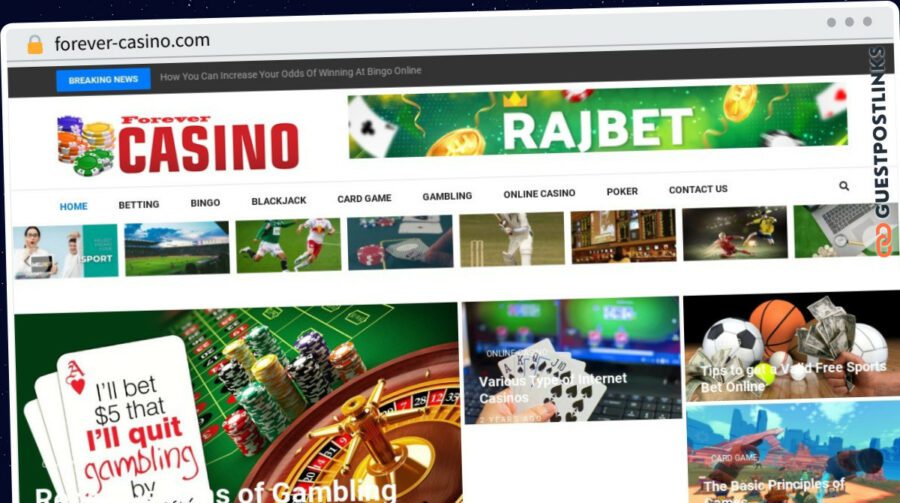 Publish Guest Post on forever-casino.com