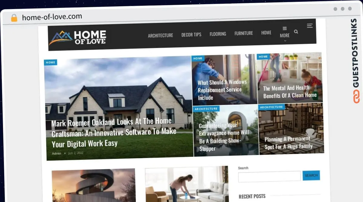 Publish Guest Post on home-of-love.com