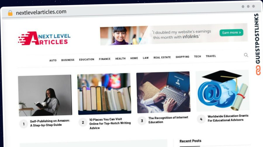 Publish Guest Post on nextlevelarticles.com