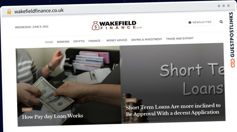Publish Guest Post on wakefieldfinance.co.uk