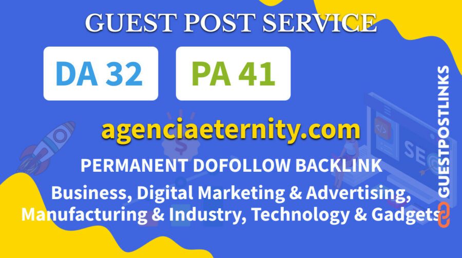 Buy Guest Post on agenciaeternity.com