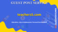 Buy Guest Post on teachers5.com