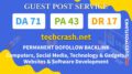Buy Guest Post on techcrash.net