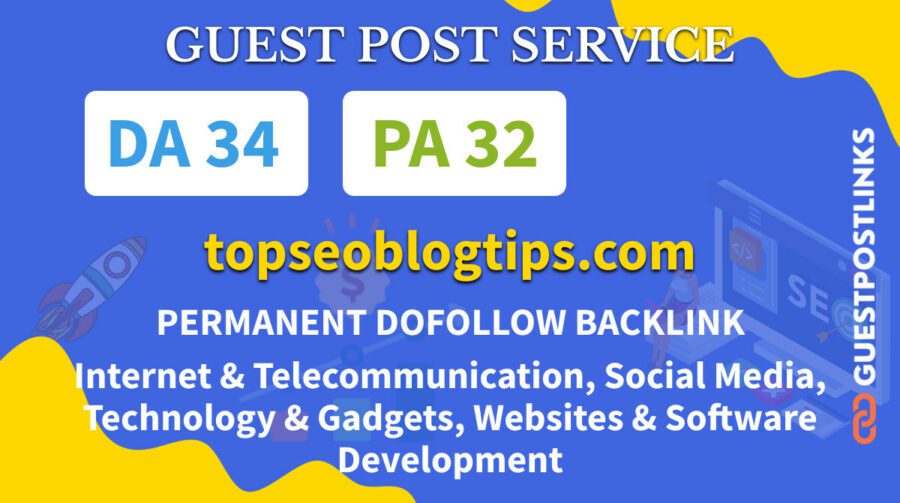 Buy Guest Post on topseoblogtips.com