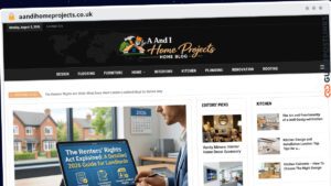 Publish Guest Post on aandihomeprojects.co.uk