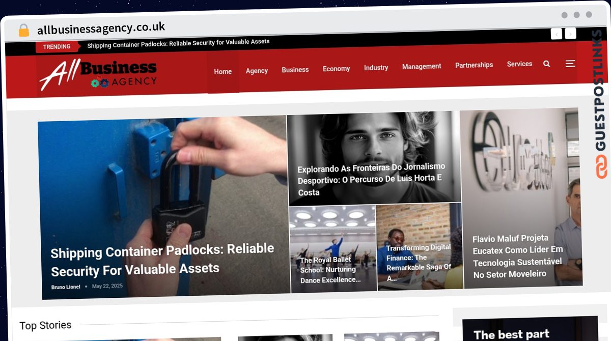Publish Guest Post on allbusinessagency.co.uk