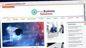Publish Guest Post on annsbusinesssolutions.com