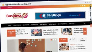 Publish Guest Post on appliedbusinessforecasting.com