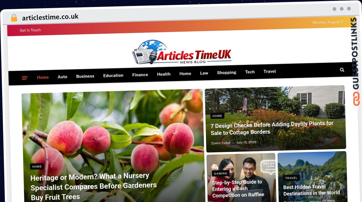 Publish Guest Post on articlestime.co.uk