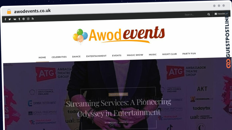 Publish Guest Post on awodevents.co.uk